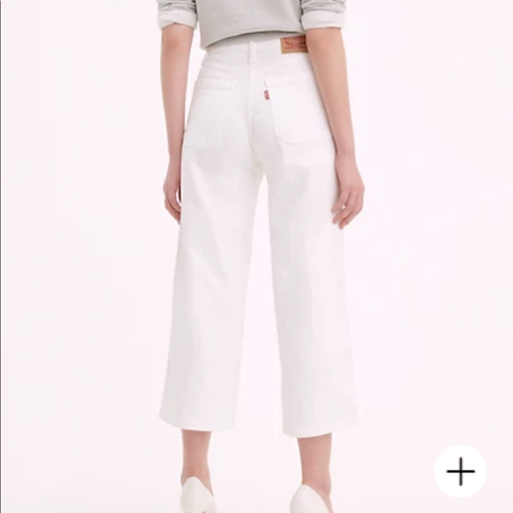 Levi mile high cropped wide leg